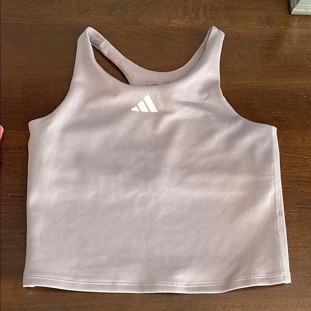 Adidas Soft Pink Sleeveless Top